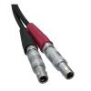EPBTMQ Dual FFA 1S 1 C9 to 00S 00 C5 Male Plug Connection Twin Cable for Ultrasonic Flaw Detector Connector Wire Terminals Nicely(2FT(60CM)) view 3