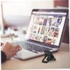 Gadpiparty 2pcs Foldable Laptop Stand Laptop Holder Notebook Riser Stand Desk Riser for Cooling Pad view 2