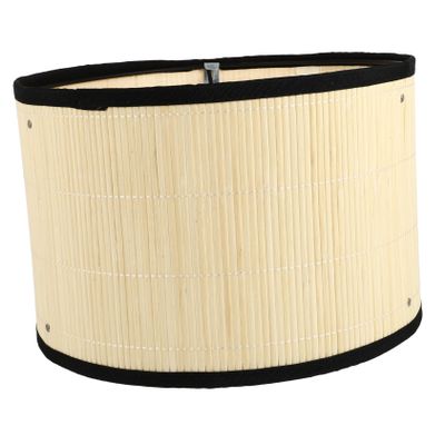 MERRYHAPY Japanese Style Bamboo Lamp Shade Elegant Pendant Light Cover for Ceiling Chandelier Decorative Lampshade for Home Decor and Cozy Atmosphere
