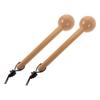 VANZACK 2pcs Softball Glove Mallet Portable Wooden Hammer for Baseball and Softball Glove Break Smooth Design Easy to Use for Shaping and Softening view 1