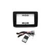 10.1 Inch Compatible with Honda XRV HRV WRV VEZEL 2015-2020 Android MP5 GPS Player Dash Panel Frame 2Din Stereo Cover Car Radio Fascia Trim(Frame cable canbus) view 1