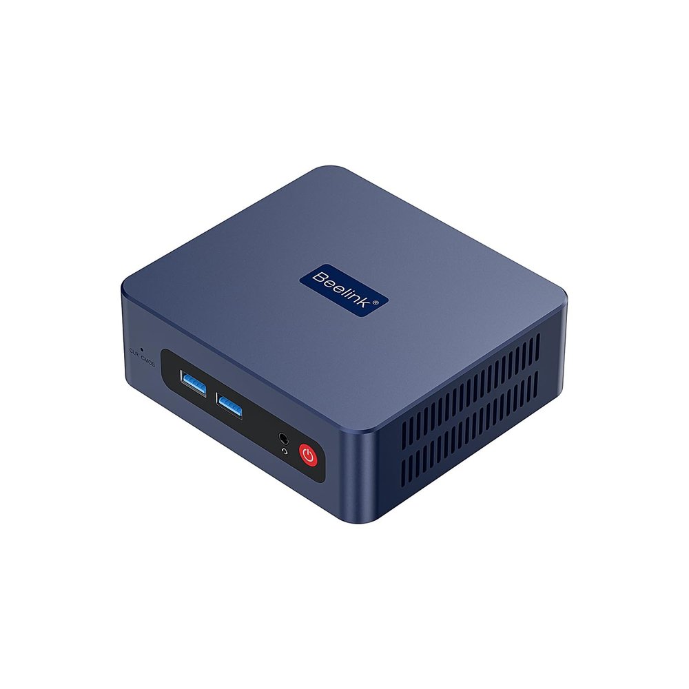 Beelink SER3 Mini PC with AMD Ryzen 3 3200U, 16GB DDR4 500GB NVMe M.2 SSD, Small PC Support Dual HDMI Output, WiFi5, BT5.0, 1000M LAN, W-11 Pro Mini Computer for Office/Entertaining