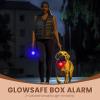 Elecpow Personal Safety Alarm for Women-MissCubie Original Rechargeable Keychain Alarm with Low Battery Alert,130DB Siren and 3 Color LED Flashing Light for Personal Safety (Purple and Black) view 2