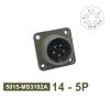 BHUPWZE MS3102 MS3106 Connector 14S-2 14S-5 14S-6 5015 MIL STD Plug&Socket MIL-C MS3108 Circular Connector(Socket 3102 14-5P) view 2