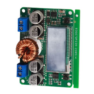 DC - DC Buck Converter with Acrylic Shell, LCD Display, 7A Output for DIY Electronics