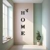 Acrylic Home Letters with Butterfly  3D Mirror Wall Stickers for Living Room, Bedroom, Entryway  Modern Removable Wall Art  DIY Vertical or Horizontal Home Decor (Black) view 2