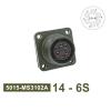 BHUPWZE MS3102 MS3106 Connector 14S-2 14S-5 14S-6 5015 MIL STD Plug&Socket MIL-C MS3108 Circular Connector(Socket 3102 14-6S) view 2