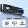 ANYOYO USB C Docking Station Dual Monitor 14-in-1 Docking Station 3 Monitor(2 HDMI+ Video Out) 10Gbps (4*USB-C+1A) +PD100W+Ethernet+SD/TF Laptop Dock Multiport Adapter for Dell/HP/Lenovo/Thinkpad view 3