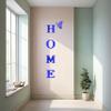 Acrylic Home Letters with Butterfly  3D Mirror Wall Stickers for Living Room, Bedroom, Entryway  Modern Removable Wall Art  DIY Vertical or Horizontal Home Decor (Blue) view 2