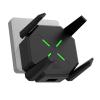 2025 WiFi Extender Signal Booster for Home, AC1200 Mbps Dual Band (5GHz/2.4GHz), Coverage up to 12880 sp.ft and 45 Devices, Easy to Set Repeater Wireless with Ethernet Port (Black) view 1