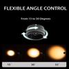 IFOOTAGE 3INT-MB 15-50 Intensifier Fresnel with Mini Bowens Mount,Flexible Angle Control,Compact Barndoor Included,for 60DN,60BNA,130DNA Camera Video Light view 3