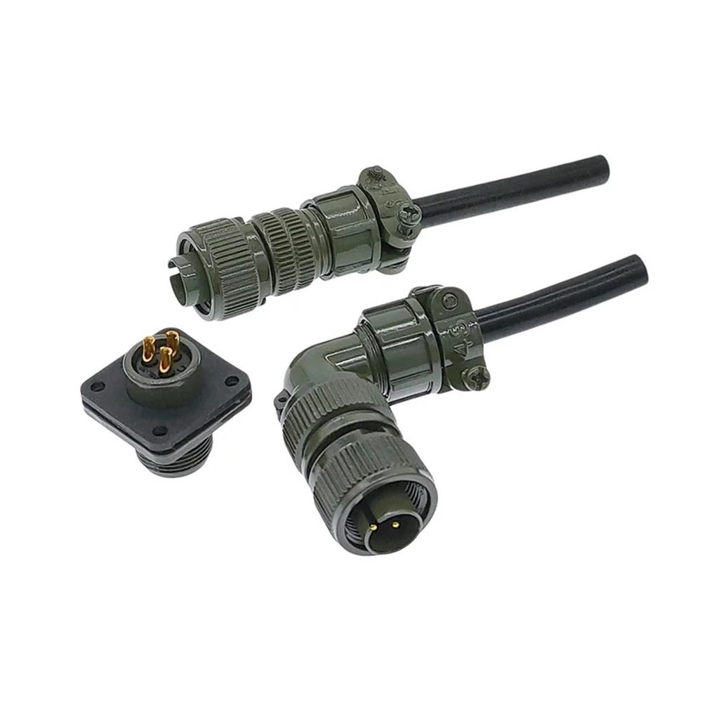 BHUPWZE MS3106A 10SL-3 10SL-4 MIL-C 5015 Circular Connector MS3108 MIL STD Plug&Socket 3102A Connectors(Socket 3012 10SL-3S)