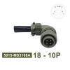 BHUPWZE 18S-3 18S-10 18S-11 Circular Connector 5015 MIL STD Plug Socket Connector MIL-C MS3102A MS3106A MS3108A(Plug 3108 18-10P) view 2
