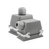 BHUPWZE HDC-HE-048-1/2 Heavy Duty Connectors F/M 48pin 500V Screw Connection 16A Industrial Rectangular Aviation Connector Plug(HDC-HE-048-2)