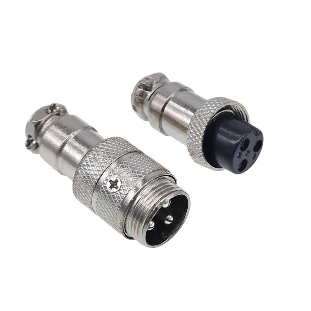 BHUPWZE 5/8" Female Male Plug GX16 Aviation Circular Connector 2Pin3pin4pin 5pin6pin7pin8pin9pin10pin Diameter 16mm L73 RS765 DF16 M16(10Pin Male Plug)