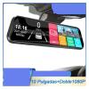 A20P Car DVR Mirror 10 Inch Dash Cam Front and Rear 1080P Driving Recorder Parking Monitor Night Vision Black Box(A20P-6M RCC-HWK,64G1) view 2