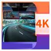 12" 4K Dash Cam CarPlay & Compatible for Android Auto Rearview Mirror Car DVR Night Vision(Full Set NO ADAS,64G TF Card) view 2