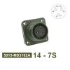 BHUPWZE MS3106A 14S-7 14S-9 MIL-C Circular Connector MS3108 5015 MIL STD Plug&Socket 3102A Connectors(Socket 3102 14-7S) view 2