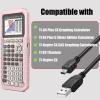 Replacement for TI 84 Plus CE Charger, Charger Compatible with TI-84 Graphing Calculators Plus C Silver, TI-Nspire CX/CX CAS TI 89 Titanium Power Adapter Charging Cord 5V view 2
