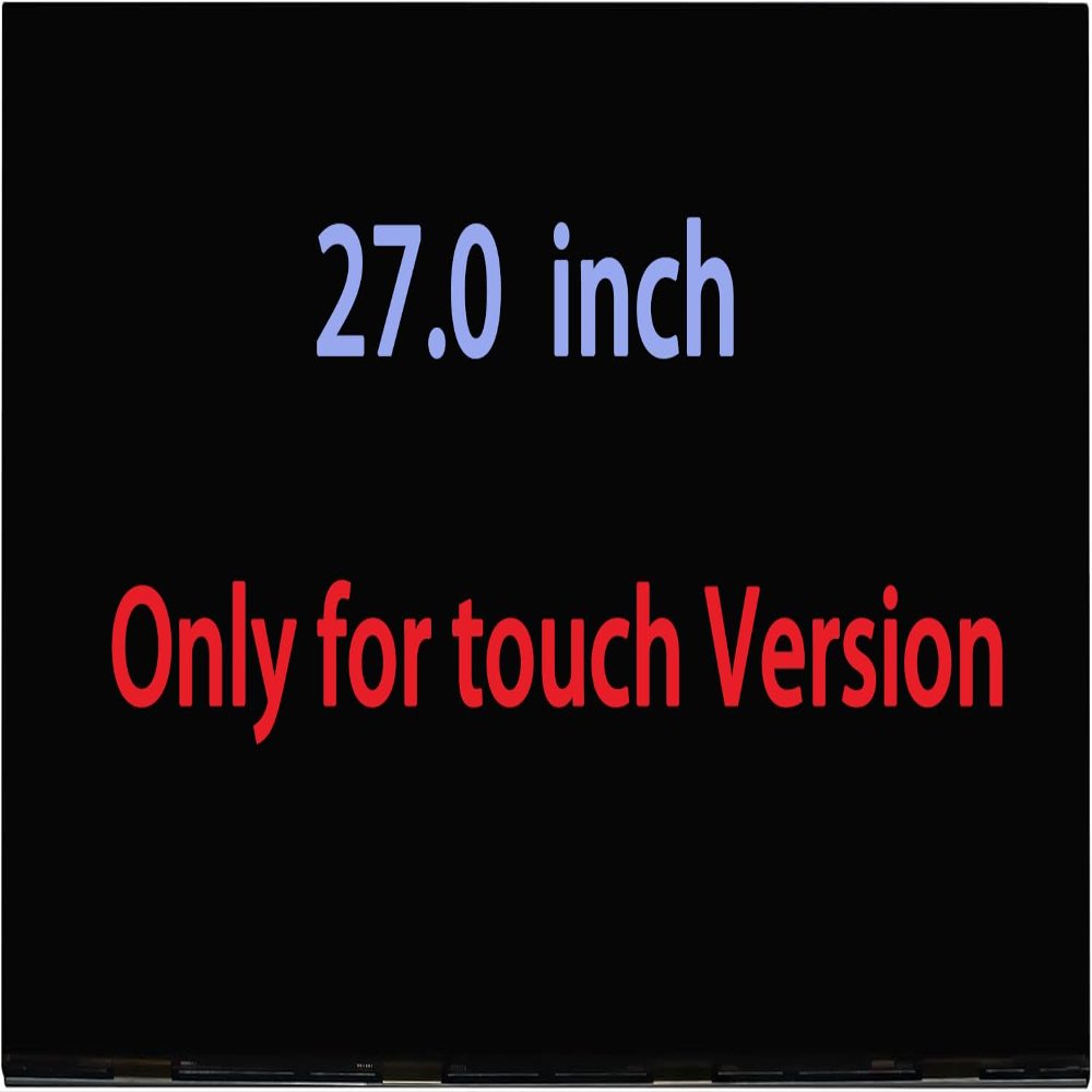 ARUISIFX 27.0" Screen Replacement Compatible with HP 27-XA0003A LCD Display Screen Replacement (for Touch Screen Only)