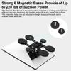 225lbs Magnetic Mount for Starlink Mini , Starlink Mini Magnetic Roof Mounting Kit, Adjustable Tilt, Suitable for RV / Boat / Pickup view 2