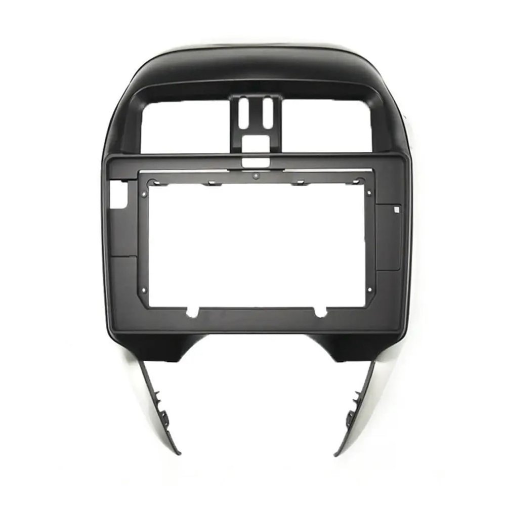 2019 Compatible with NISSAN SUNNY (10.1INCH, LHD) Car Radio Fascias Android GPS MP5 Stereo Player 2 Din Head Unit Panel Dash Frame Installati(Frame)