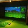 TREEYX Oversized Golf Simulator Projection Screen, 300x500cm/9.84ft x 16.4ft Golf Simulators for Home, Weft Materials Large Projection Screen view 2