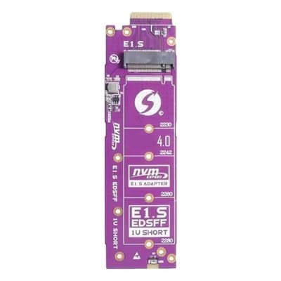 OTDOGUO NVMe M.2 to EDSFF E1.S SSD Riser Card Adapter M.2 Key NVME to EDSFF SSD Adapters Convert Card PCIE 4.0 X4 Expansion Card