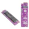 OTDOGUO NVMe M.2 to EDSFF E1.S SSD Riser Card Adapter M.2 Key NVME to EDSFF SSD Adapters Convert Card PCIE 4.0 X4 Expansion Card view 2