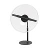 3D Hologram Led Fan Display, Halloween Hologram Projector 3D Holographic Projector with Smart Control, 3D Advertising Hologram Fan with16GB Large-Capacity for Business Store Shop Bar, 12 in view 1