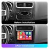 MekedeTech Android Car Radio Stereo Navigation for Dodge Avenger 2011 2012 2013 2014 Head Unit Replacement,Touch Screen Upgrade with Wireless CarPlay/Android Auto,4 core 2+32G view 2