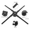 CUIYMXSC 3D Hologram Fan, 20.47in 3D Hologram Projector Advertising Display Naked-Eye Holographic 3D Fan Trade Show LED Display Fan view 3