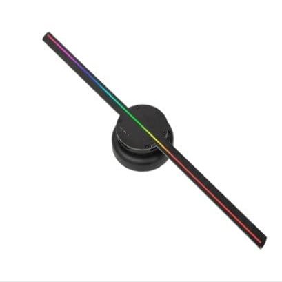 CUIYMXSC 3D Hologram Fan, 3D Advertising Projector WiFi Led Sign Holographic Lamp Remote Advertising Display Support Images and Video