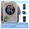 CUIYMXSC 3D Hologram Fan, 3D Advertising Projector WiFi Led Sign Holographic Lamp Remote Advertising Display Support Images and Video view 2