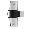Aurgiarme Elbow 2 in 1 USB C Male to 2 USB C Female Adapter Headphone Plugs Converter Splitter Fast Charging Adapter view 1