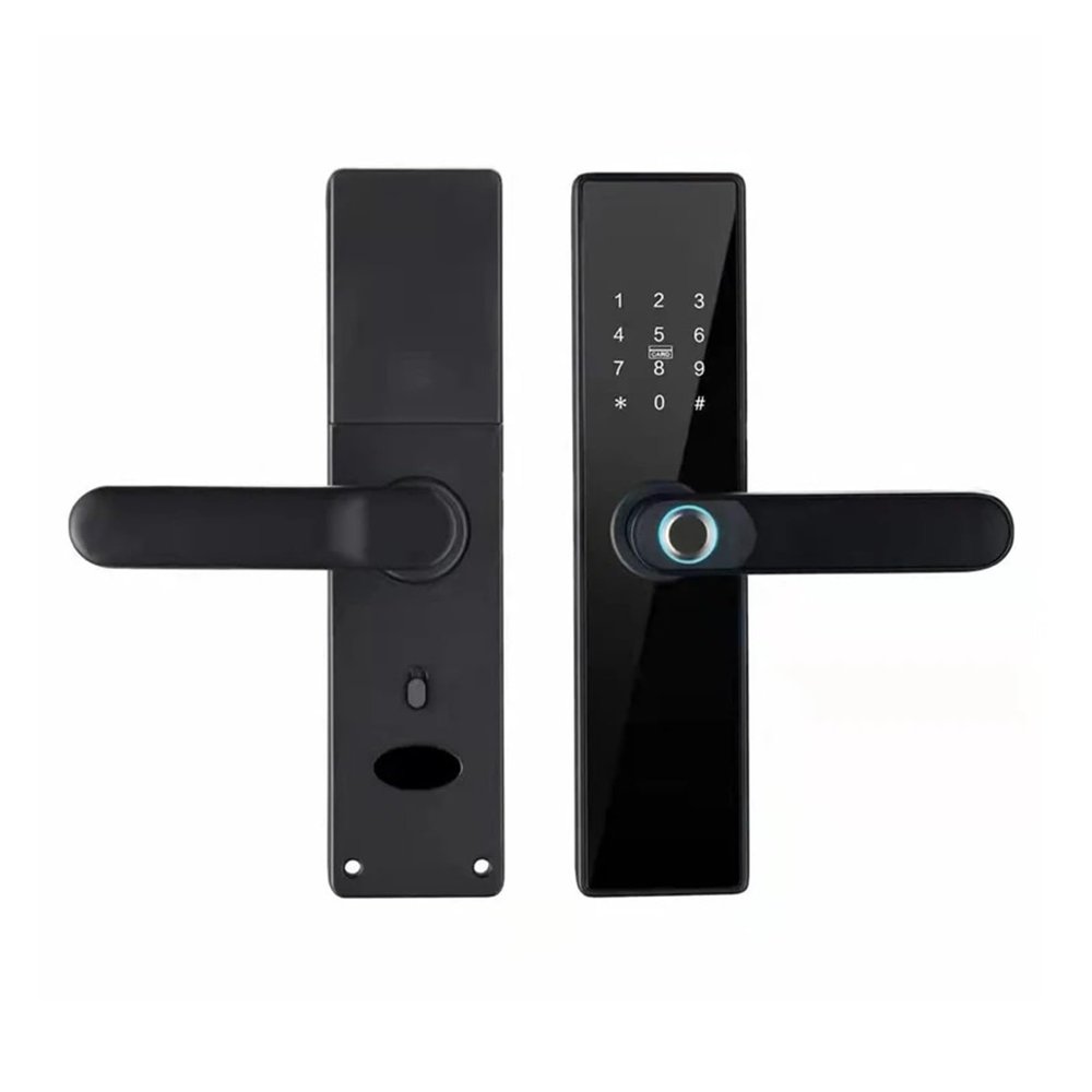 KIEEQGAK Tuya WiFi Smart LockFingerprint Digital Password 13.56mhz Electronic LockKeyless Access Type C USB Smart Home Intelligence