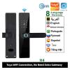 KIEEQGAK Tuya WiFi Smart LockFingerprint Digital Password 13.56mhz Electronic LockKeyless Access Type C USB Smart Home Intelligence view 2