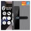 KIEEQGAK Tuya WiFi Smart LockFingerprint Digital Password 13.56mhz Electronic LockKeyless Access Type C USB Smart Home Intelligence view 3