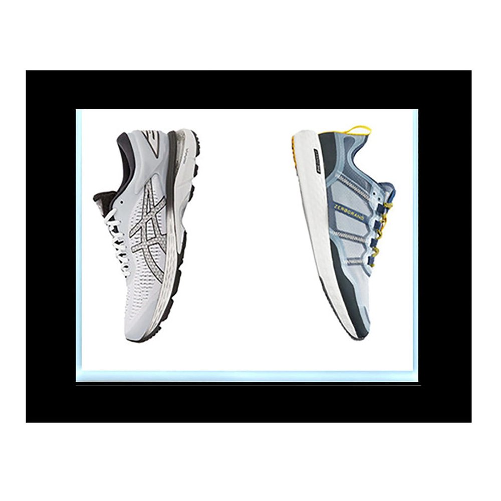 FXNFXLA Floating Shoe Display Stand, Levitating Shoe Display, 360 Degree Rotating Magnetic Levitation Sneaker Rack Holder, 16 Colors LED Light Levitation Shoe Rack for Advertising Exhibition