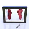 FXNFXLA Floating Shoe Display Stand, Levitating Shoe Display, 360 Degree Rotating Magnetic Levitation Sneaker Rack Holder, 16 Colors LED Light Levitation Shoe Rack for Advertising Exhibition view 4