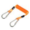 PTILSERY Divings Coiled Lanyard Quickly Release Clip Heavy Antilost Underwaters Spring Coiled Camera for Dive Light view 1
