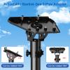 Starlink Gen 3 Mount  360 Adjustable Starlink Pole Mounting Kit with Gen3 Pipe Adapter, 24" Long Wall Mount Bracket for Standard V3 Satellite Internet Kit, Star-Link Pole Mount for Roof view 4