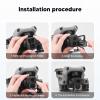 Drone Wide Angle Lens, Optical Glass Drone Wide Angle Lens, Lightweight Drone External Wide Angle Lens, for DJI Air 3 Drone view 2