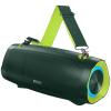 DOSS Extreme Boom Pro D100 Bluetooth Speaker with 140W Peak, 70W Bold Sound, Extra Bass, 24H Playtime, Beat-Sync Lights, Built-in Power Bank, IPX6 Waterproof, Portable Strap for Outdoor, Camping-Green view 1