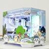 Computer Cases, Mid-Tower PC Gaming Case ATXM-ATX/ITX - Front I/O USB 3.0 Port - 3 Sided Glass - 10 Fan Installation Position - Water Cooling Installation Ready(N) view 1