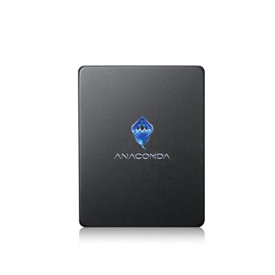 ANACOMDA Slim 2.5" QS 480GB SATA III 3D QLC NAND Flash Internal Gaming Solid State Drive (SSD) Internal SSD Read Speed up to 500MB/s Write Speed Up to 500MB/s. Made in Taiwan