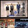 vnrutkou 3D Hologram Fan, Advertising Display Hologram Projector, Portable Holographic Advertising Display, 1X4 Hologram Fans Wall for Human Size, for Business Store Signs view 2