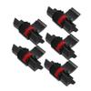 TEHAUX 5pcs Ink Roller for Calculator Printing Compatibility Avoid Dusty and Wet Conditions view 1