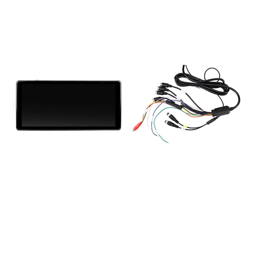 10.36 Inch Screen Car/RV/Bus/Truck Monitor System 1080P Vehicle 4 Channel Camera Night Vision Reversing Parking Recorder(Only Monitor,NO Card)