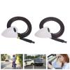 CFTGIW Car Side View Camera 720P 1280 x 720 Wide Angle Backup Camera with 85 Degree View, IP67 Night Vision Support, PAL TV System for Vehicle DC12V, AHD Image Sensor, 800 TV view 2